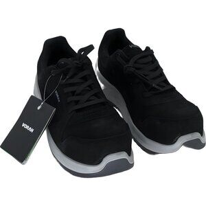 VORAN Women's Composite Toe EH Work Shoe Black Nubuck 8.5
